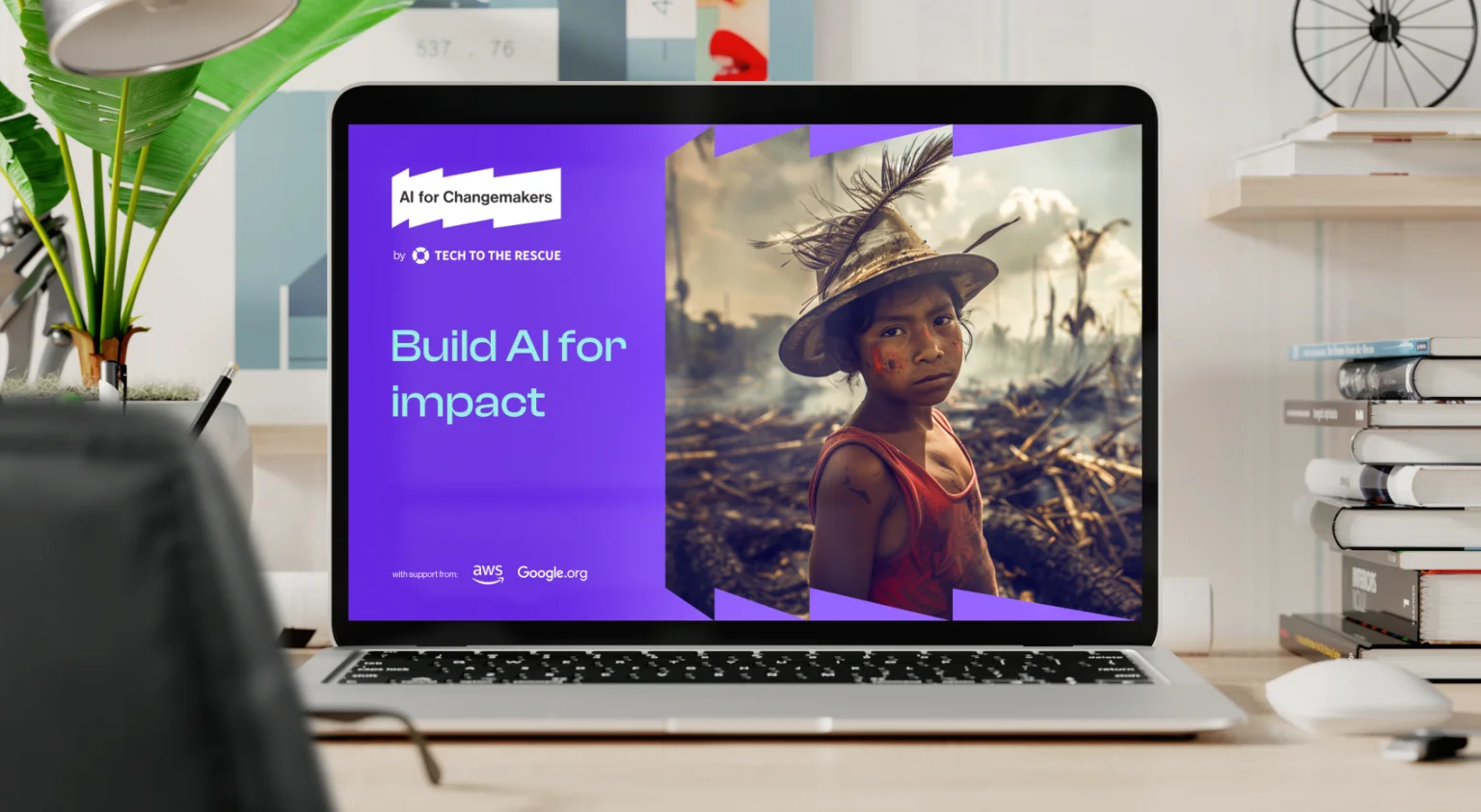 Image : Visual Identity for the AI for Changemakers Accelerator