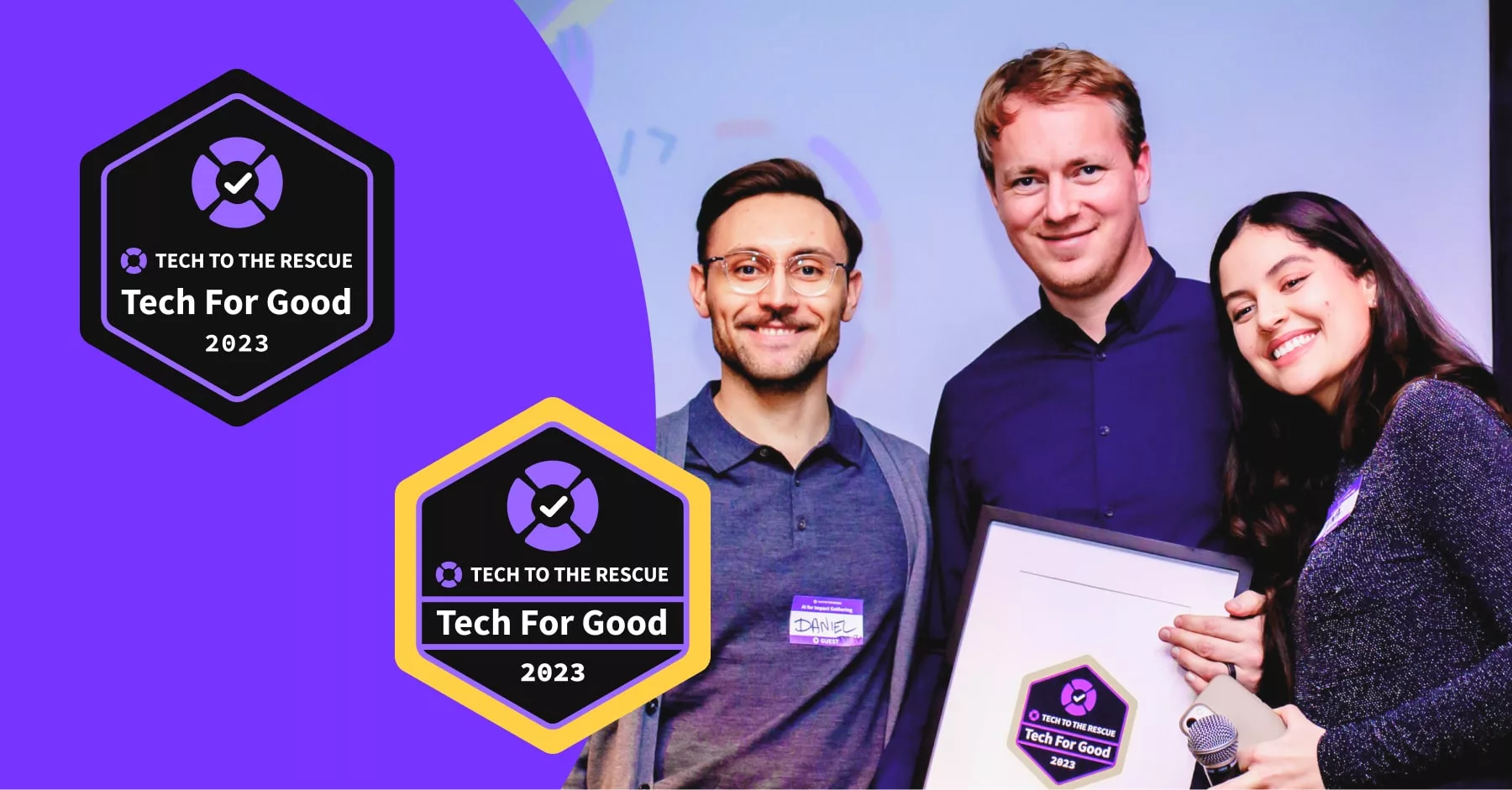 Image : Empowering Change: Introducing the Tech For Good Badges 2024 Campaign