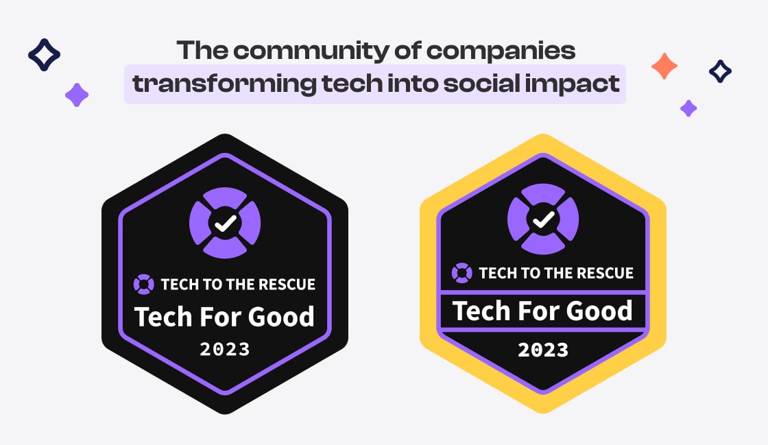 tech for good badges