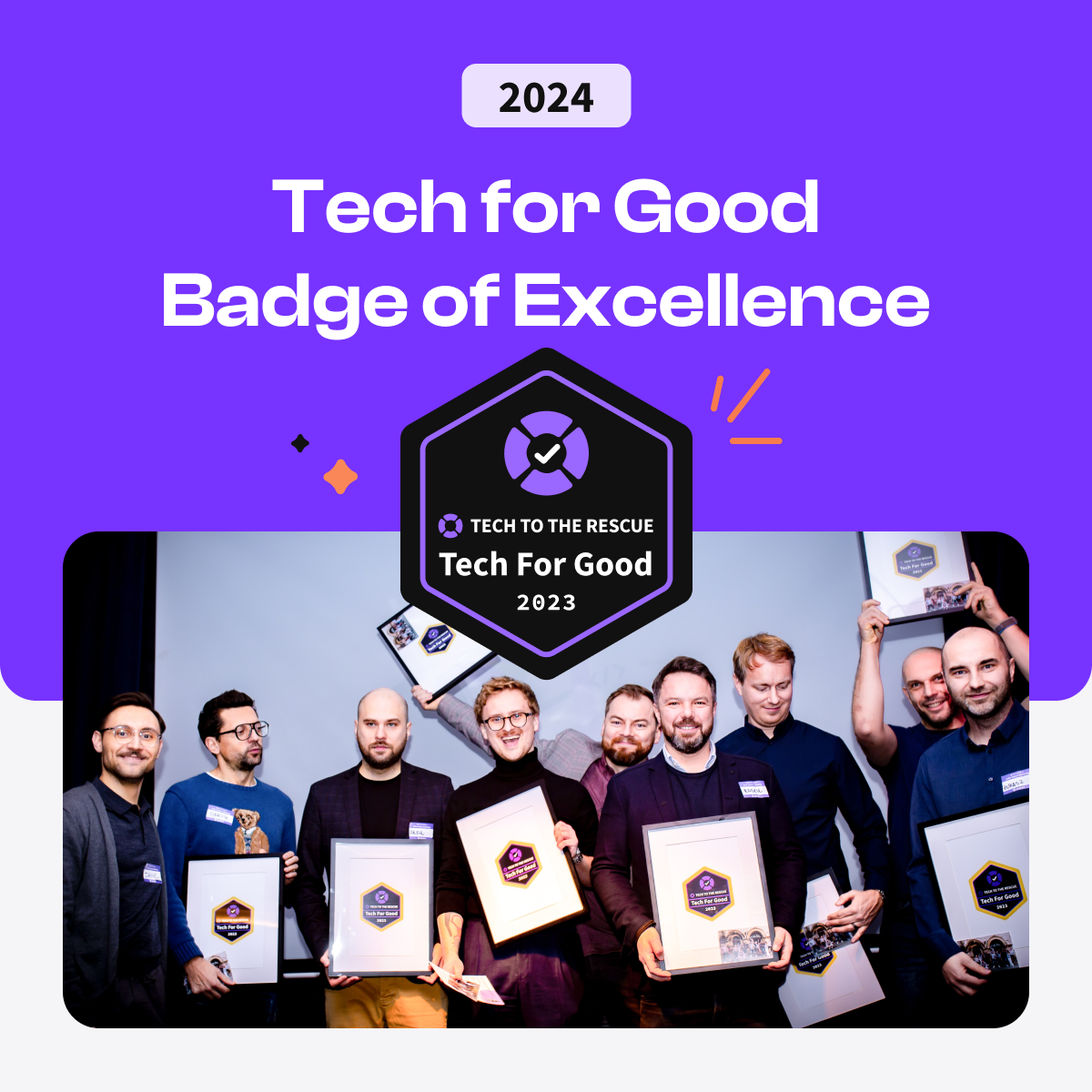 Image : Tech for Good Badge 2023