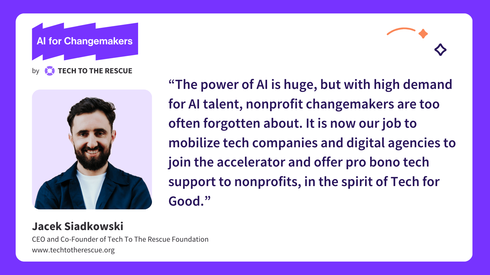 Jacek Sadkowski - AI for Changemakers